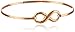 Amazon Essentials Sterling Silver Infinity Symbol Everlasting Bangle Bracelet, (previously Amazon Collection)