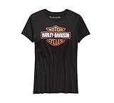 Harley-Davidson Official Women's Logo Tee, Black
