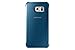 Samsung S-View Flip Cover for Samsung Galaxy S6 - Clear Blue (Discontinued by Manufacturer)