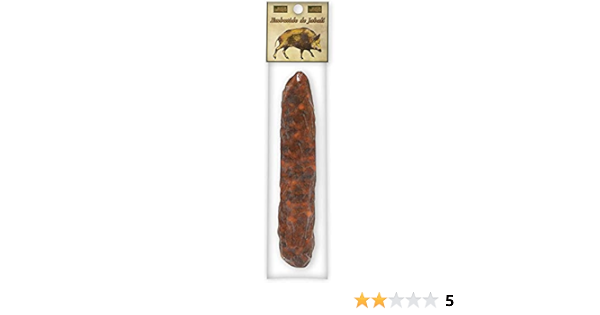 Chorizo Cular de Jabalí Montes Universales (300g) : Amazon.es ...