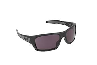 Oakley Turbine Sunglasses, Matte Black, Warm Grey: Oakley