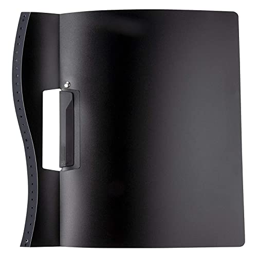 10 Pack Clear Report Covers with Sliding Bar and Swing Clip for Letter