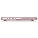 Kuzy Compatible with MacBook Pro 15.4 inch with Retina Display Older Model: A1398 Leather Hard Case Shell Cover 15 inch Leatherette, Baby Pink
