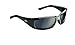 3M ForceFlex Plus Safety Eyewear with Scratch Resistant Lens, 1-Pack, Black Frame