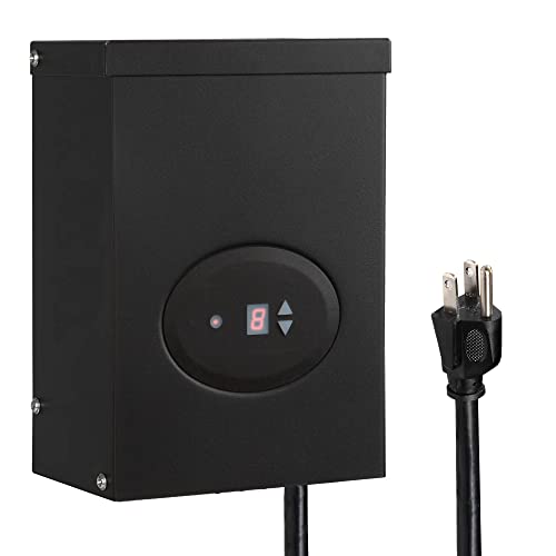 TSW2Z 200W/300W AC Digital Smart Wi-Fi 2.4Ghz 12V/15V Multi-Tap With 2 Zones, Low Voltage Outdoor Stainless Steel Transformer With Photocell & Timer