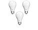 Philips 464818 60W Equivalent A19 Single LED Bulb (3 Pack), Hue White