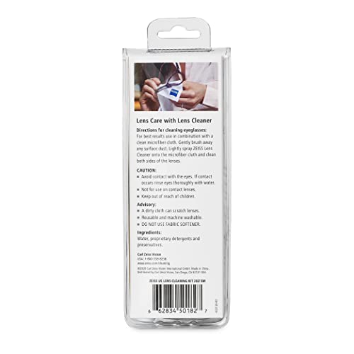ZEISS 2oz Spray and Microfiber Lens Cleaner Care Kit for Coated Lenses