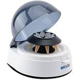 ONiLAB Mini Benchtop Centrifuge, 7000RPM, 2680&times;g, 2 Rotors | Fits 8&times;0.2/0.5/1.5/2.0ml Tubes &amp; 32 PCR Strips, &le;45dB, 100&ndash;240V, for Microtubes and PCR Strips Only