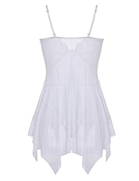 Conjunto de lencería sexy de encaje para dama Joyaria Conjuntos de camisón de malla Babydoll transparente, S-XXL
