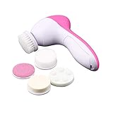 Careshine Portable Anti-aging 5 In 1 Electric Facial Brush Face Spa Skin Care Brush Massager Scrubber-Deeply Cleaning Skin-Exfoliating dead skin Cells