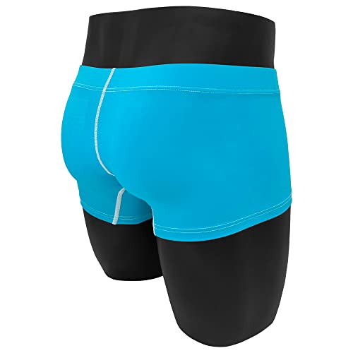 Real Men Bulge Enhancing Underwear 4 Pack 3XL 3in Inseam Ice Silk Sexy Mens Underwear