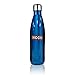 HCCC Vacuum Insulated Water Bottle 17 Oz(500 ml) Keeps Your Drink Hot & Cold Double Wall Stainless Steel(Blue)