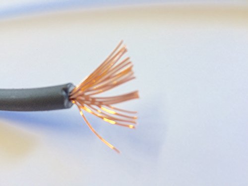 50' solar cable Bulk Black copper #10 AWG 1000 volt PV Wire with Tough XLPE insulation