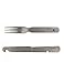 FREE SOLDIER Outdoor Multi-function Flatware set Titanium Spork 3 in 1 Tableware Camping Pocket Knife Fork Spoon Dinner Set