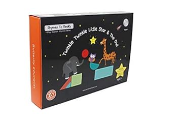 Butterfly Fields - Twinkle Twinkle Little Star & The Owl | Rhymes to Reality Series | Educational Toy and Learning Aid | 25+Hours of Engagement | Gift for 2-5 Years