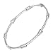 Silpada 'Sleek Accents' Bangle Bracelet in Sterling Silver, 8