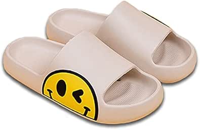 smiley face slippers amazon