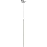 Kuzco Lighting Motif - 9W LED Pendant-26.75 Inches Tall and 0.75 Inches Wide-Chrome Finish