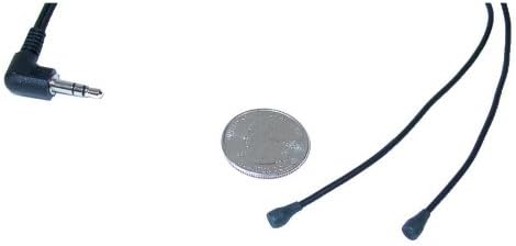 SPECIAL! SUPER-MINI BINAURAL MICROPHONES w/ LAPEL CLIPS