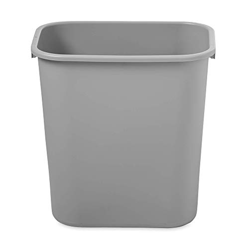 1 Rubbermaid+Commercial+295600GY+Wastebasket+Rectangular