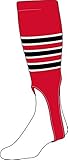 TCK Sports 7'' Striped Stirrup Socks Pattern D