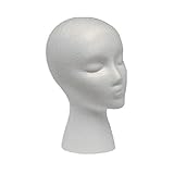 Styrofoam Wig Head (Female)