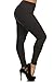 Leggings Depot Ultra Soft Women's Popular BEST Printed Plus Size Leggings Batch4 (Black)