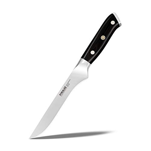 POKALEE Boning Knife 6 Inch Super Steel 67 Layer High Carbon