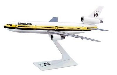 Monarch (84-02) DC-10 Airplane Miniature Model Diecast 1:250 Scale Part# ADC-01000I-012