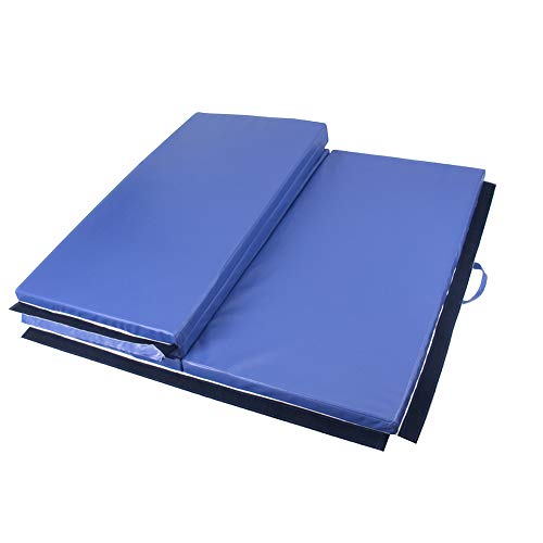image for Polar Aurora 4'x8'x2 Multipe Colors Thick Folding Gymnastics Gym Exerc