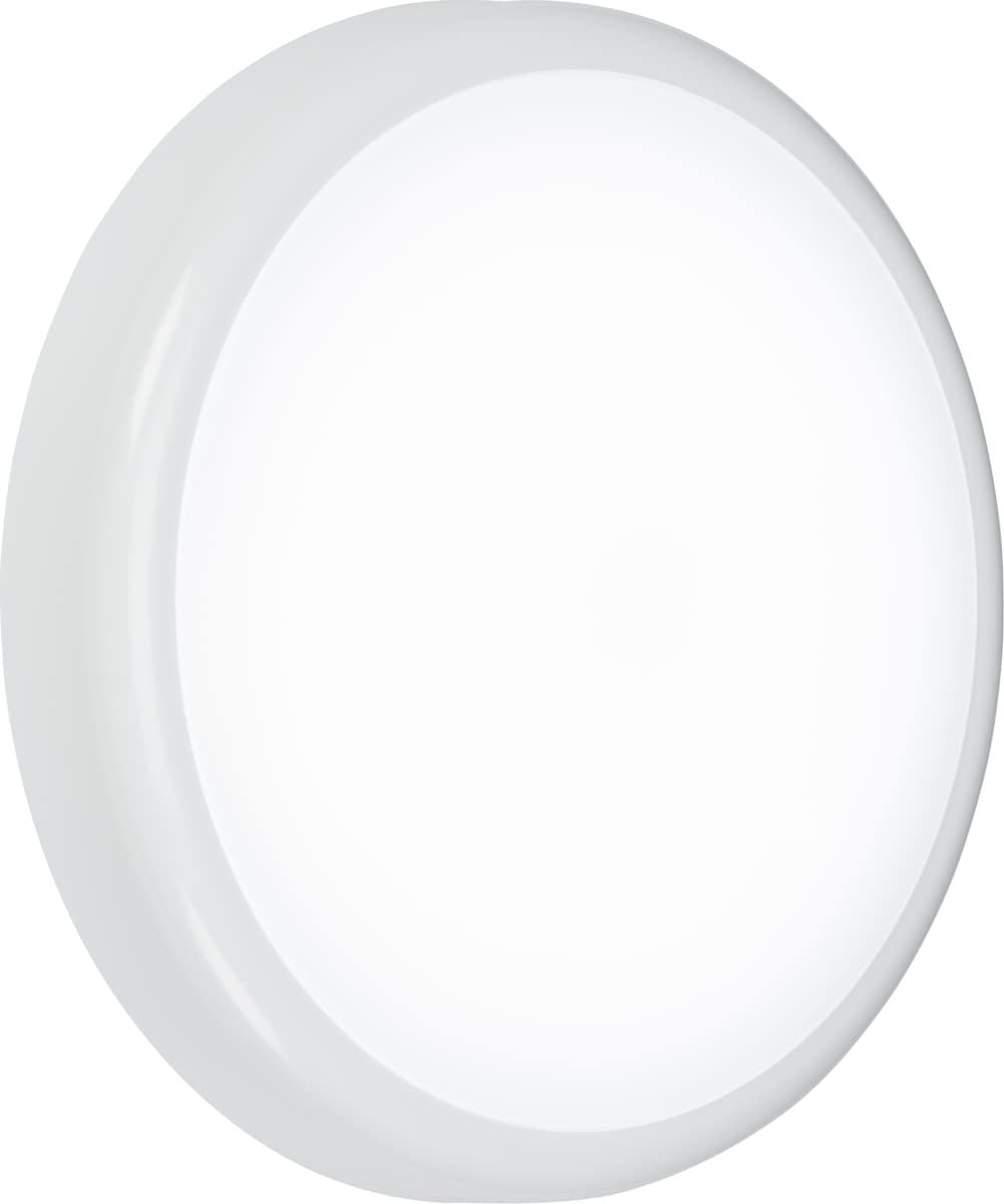 Knightsbridge 14W LED IP65 Bathroom Light CCT, Polycarbonate, 14 W, White