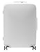 Raden A28 Check-In Smart Luggage, White Gloss