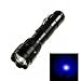 WindFire WF_502B_UV 1 Mode 395-410 nm High Performance UV-Ultraviolet LED Blacklight Flashlight 18650 Rechargeable Battery Powered Money/Leak Detector and Cat-Dog-Pet Urine Detector (No Battery)