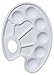 Art Alternatives Paint Tray Palette, 10 Wells with Thumb Hole Pack of 1