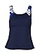 Private Island Hawaii Women UV Rash Guard Tankini Top Under Bra Swim Suit UPF50+ Workout Athleisure Look/Yoga/RTY RTTW
