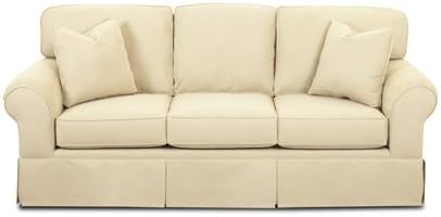 Amazon Com Miami Queen Sleeper Sofa In Microsuede Sand Kitchen