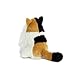 Aurora® Charming Fat Cats™ Munchy Calico™ Stuffed Animal - Cuddly Companions - Aesthetic Appeal - White 9.5 Inches