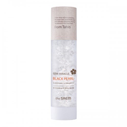 The Saem Gem Miracle Black Pearl O2 Whitening Capsule Serum 50Ml