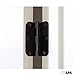 Ilyapa 18 Pack Oil Rubbed Bronze Door Hinges - 3.5 x 3.5 Inch Interior Door Hinges Antique Bronze for Doors 3 1/2 Inches, with 5/8 Inch Radius Corners