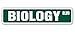 Biology Street Sign Teacher Professor Science College Biologist | Indoor/Outdoor | 18