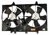TYC 621870 Infiniti Replacement Radiator/Condenser Cooling Fan Assembly