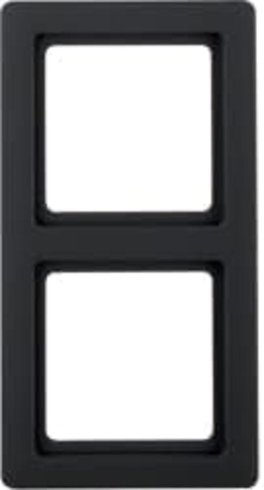 Hager Q.1 – Frame 2 Elements Anthracite Velour