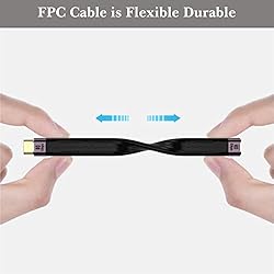 APEXSUN USB C Extension Cable(0.4Ft), Short USB-C