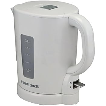 Black and Decker JC250 220 to 240-volt Electric Tea Kettle, 1.7-Liter