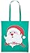 Funiverse Bulk 24 Christmas Reusable Non-Woven Tote Gift or Shopping Bag Assortment - Large with Long Loop Handles