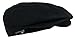 Men's Premium Wool Blend Classic Flat Ivy Newsboy Collection Hat (Black, Large)