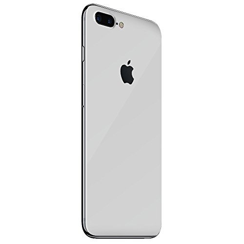 Arctic White Gloss SKINTZ Protective Skin Wrap Compatible with iPhone 7 Plus