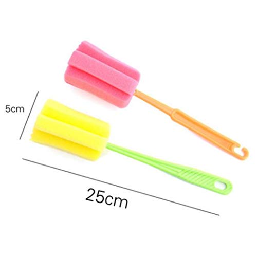 1 PC Kitchen Cleaning Tool Sponge Brush For Wineglass Bottle Coffe Tea Glass Cup