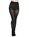 DKNY Opaque Control Top Tights 2-Pack, Small, Black / Black
