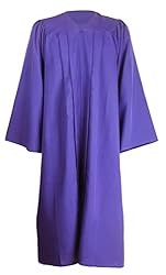 GraduationMall Unisex Matte Graduation Gown for